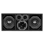 Comando KTPON-208FULLBK / DUAL 8" BLACK/BLACK LOADED PORTED BOX (With Tweeters + Driver) - Image 3